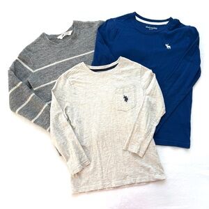 Abercrombie, US POLO ASSN, H&M Kids Long Sleeve Shirt and Sweater Set